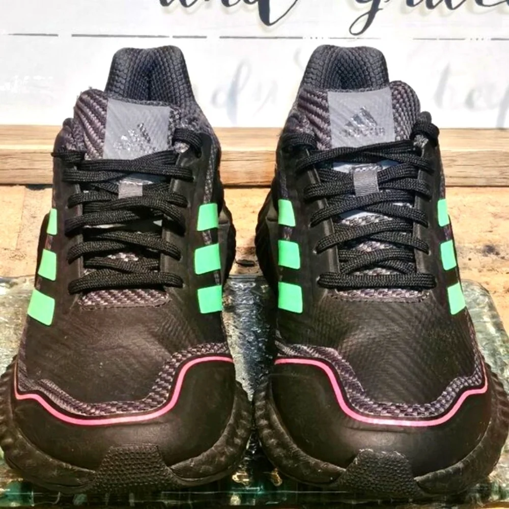 Adidas Climawarm LTD Black Red Green #H67364 Mns Sz 7.5 - Picture 2 of 7